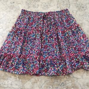 SIENNA SKY FLORAL SKIRT